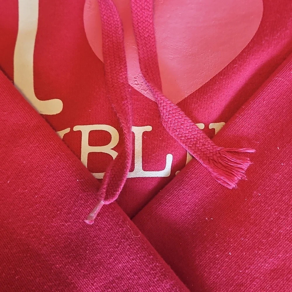 I Love Dublin Pink Hoodie